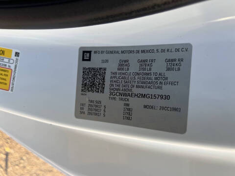 2021 Chevrolet Silverado 1500 Work Truck