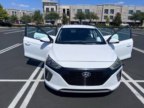 2017 Hyundai Ioniq Hybrid for sale at TETCO AUTO SALES  / TETCO FUNDING in Dallas TX