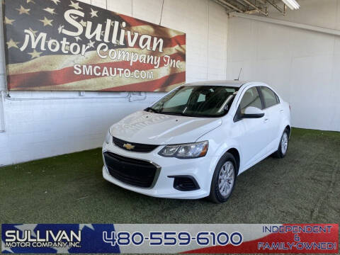 2018 Chevrolet Sonic for sale at SULLIVAN MOTOR COMPANY INC. in Mesa AZ