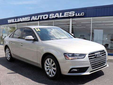 2014 Audi A4 for sale at Williams Auto Sales, LLC in Cookeville TN