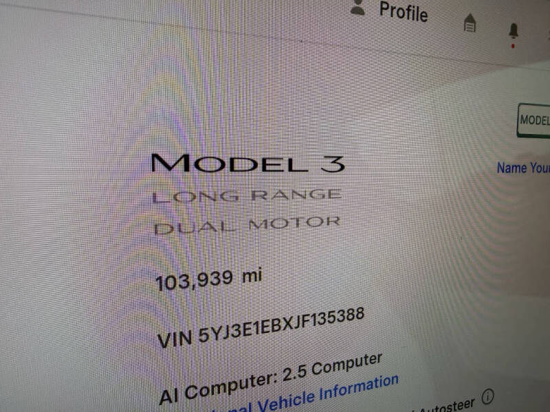 2018 Tesla Model 3 Long Range