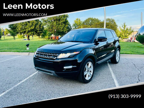 2013 Land Rover Range Rover Evoque for sale at Leen Motors in Merriam KS
