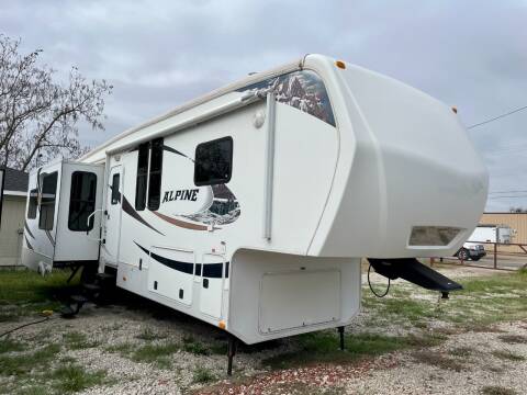 2012 Keystone Alpine 3450RL for sale at Blackwell Auto and RV Sales in Red Oak TX