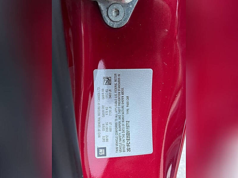 2013 Chevrolet Camaro LT