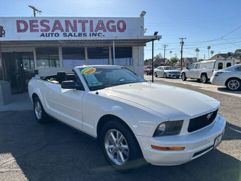 2008 Ford Mustang for sale at DESANTIAGO AUTO SALES in Yuma AZ