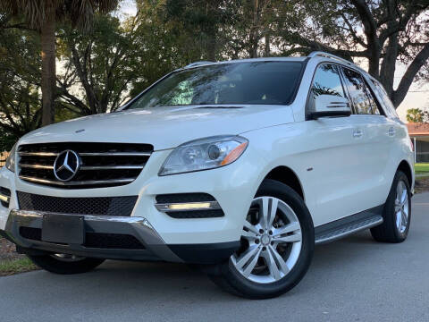 2012 Mercedes-Benz M-Class for sale at HIGH PERFORMANCE MOTORS in Hollywood FL