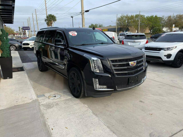 2015 Cadillac Escalade ESV for sale at Sonydam Auto Sales Orlando in Orlando, FL