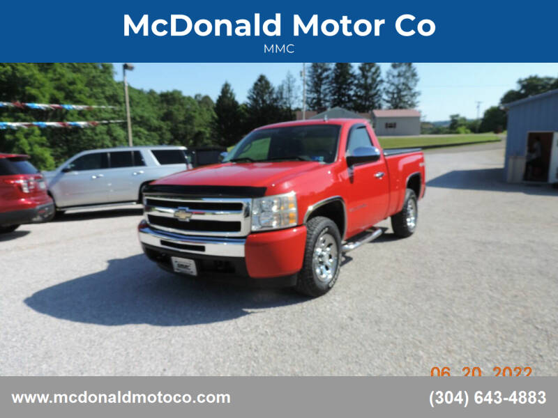 2009 Chevrolet Silverado 1500 for sale at McDonald Motor Co in Harrisville WV