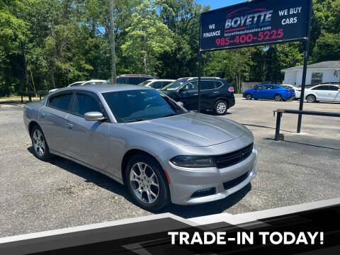 2016 Dodge Charger for sale at Auto Group South - Boyette Auto Sales in Covington LA