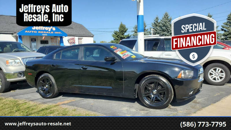 2013 Dodge Charger for sale at Jeffreys Auto Resale, Inc in Clinton Township MI