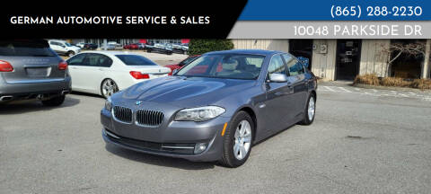 2013 BMW 5 Series for sale at German Automotive Service & Sales in Knoxville TN