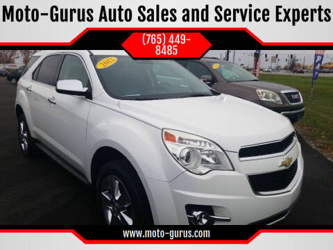 2012 Chevrolet Equinox for sale at Moto-Gurus Auto Sales and Service Experts in Lafayette IN