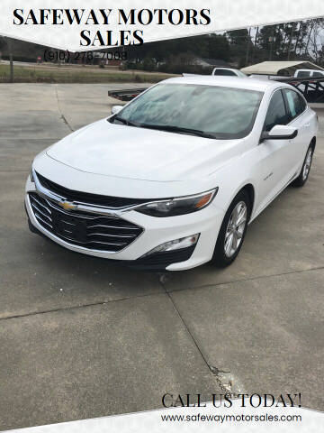 2020 Chevrolet Malibu for sale at Safeway Motors Sales in Laurinburg NC