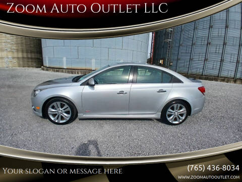 2012 Chevrolet Cruze for sale at Zoom Auto Outlet LLC in Thorntown IN
