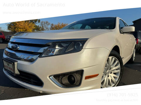 2012 Ford Fusion Hybrid for sale at Auto World of Sacramento in Sacramento CA