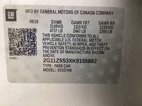 2019 Chevrolet Impala LT