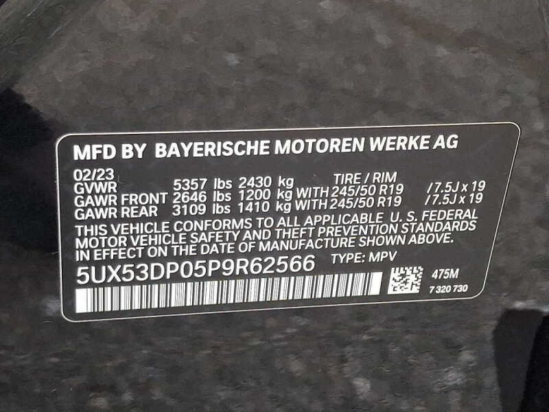 2023 BMW X3 xDrive30i