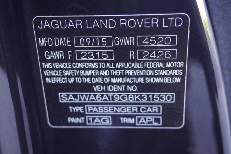 2016 Jaguar F-TYPE