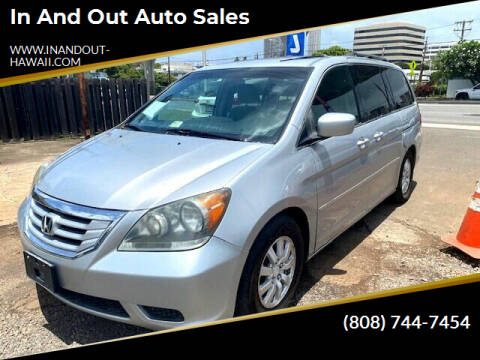 2010 Honda Odyssey for sale at In and Out Auto Sales in Aiea HI