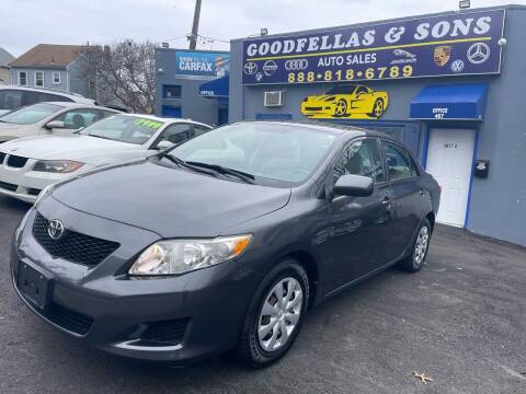 2010 Toyota Corolla for sale at Goodfellas Auto Sales LLC in Clifton NJ