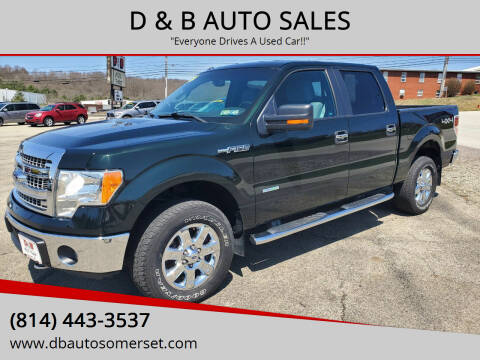 2013 Ford F-150 for sale at D & B AUTO SALES in Somerset PA