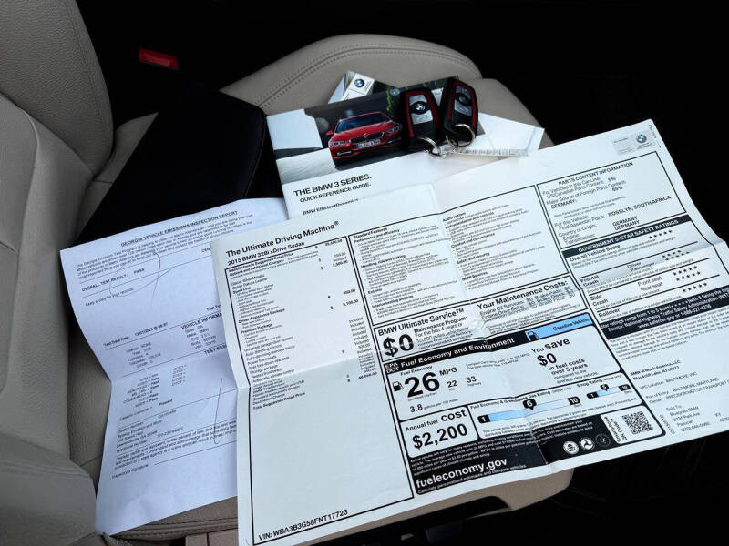 2015 BMW 3 Series 328i xDrive