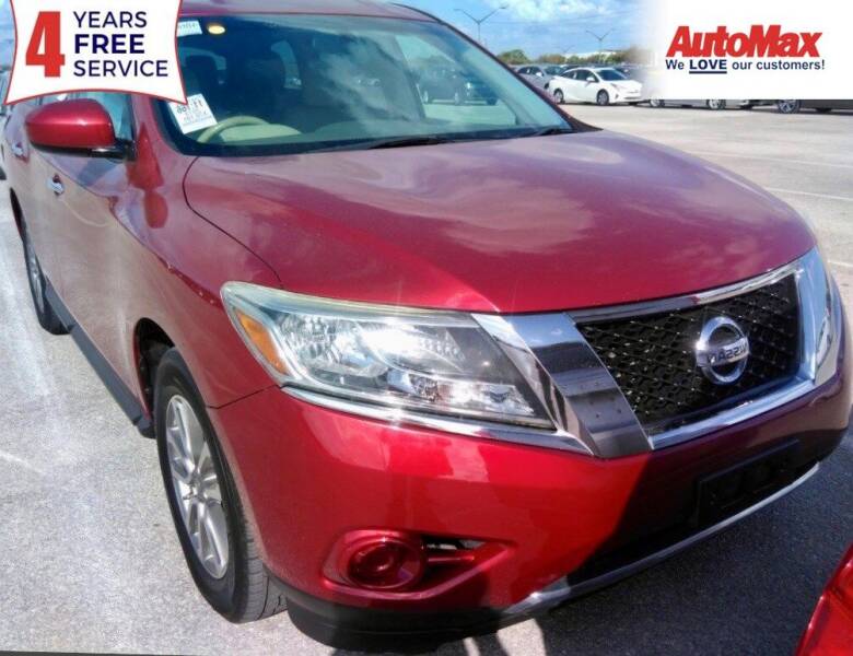 2014 Nissan Pathfinder for sale at Auto Max in Hollywood FL