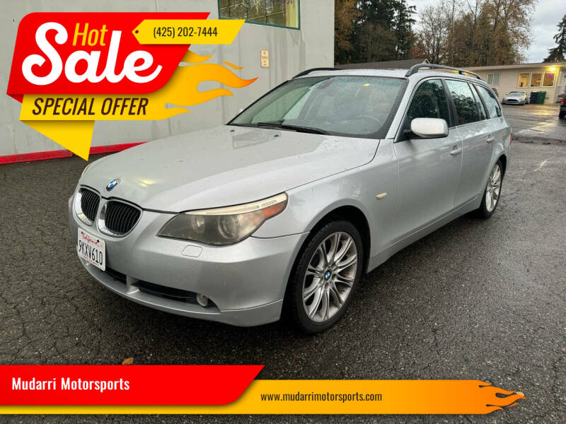 2007 BMW 5 Series for sale at Mudarri Motorsports in Kirkland WA