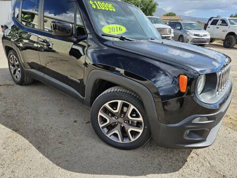 2016 Jeep Renegade for sale at Canyon View Auto Sales in Cedar City UT