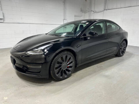 2022 Tesla Model 3 for sale at Champagne Motor Car Company in Willimantic CT