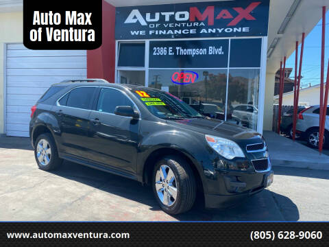 2012 Chevrolet Equinox for sale at Auto Max of Ventura in Ventura CA