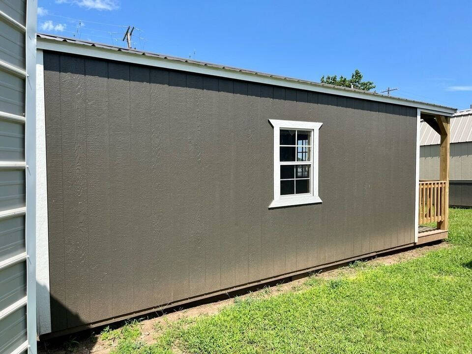 2023 Burnett Affordable Buildings 12x24 Cabin for sale at Lakeside Auto RV & Outdoors in Cleveland, OK