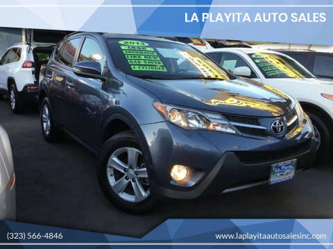 2013 Toyota RAV4 for sale at LA PLAYITA AUTO SALES INC in South Gate CA