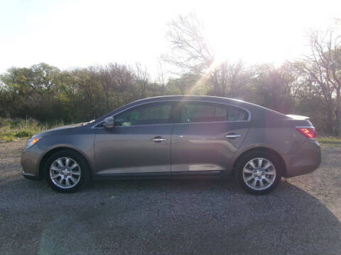 2012 Buick LaCrosse for sale at L & L Sales - V&R FINANCE in Mexia TX