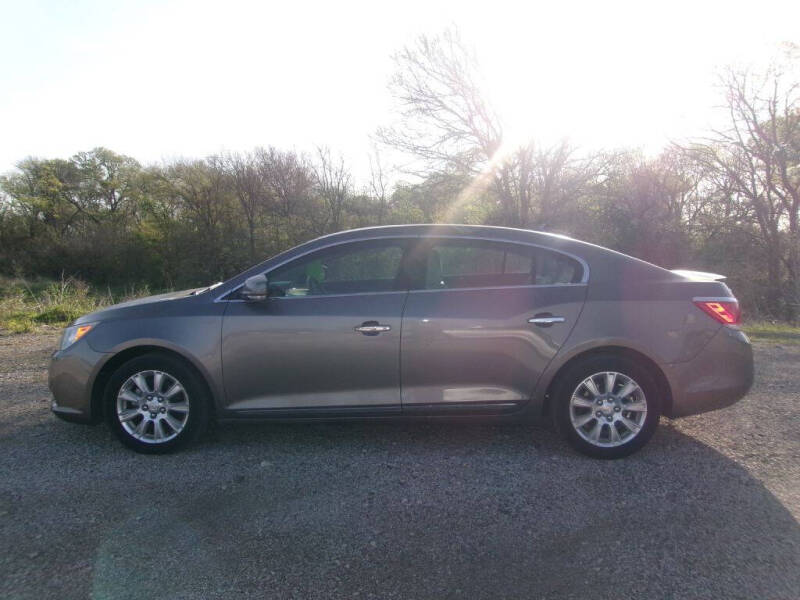 2012 Buick LaCrosse for sale at L & L Sales - V&R FINANCE in Mexia TX