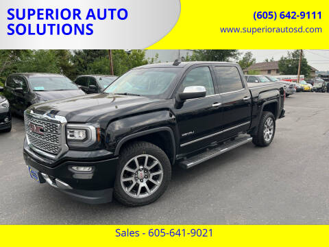 2018 GMC Sierra 1500 for sale at SUPERIOR AUTO SOLUTIONS in Spearfish SD