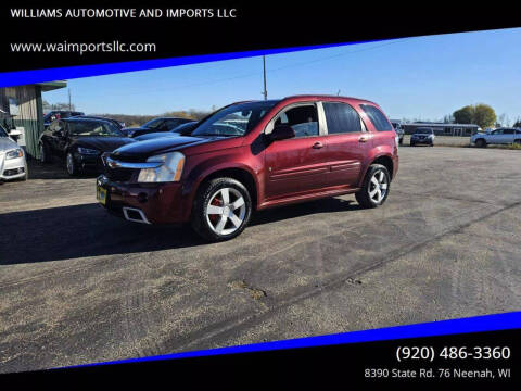 2008 Chevrolet Equinox for sale at WILLIAMS AUTOMOTIVE AND IMPORTS LLC in Neenah WI