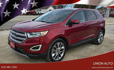 2015 Ford Edge for sale at Union Auto in Union IA