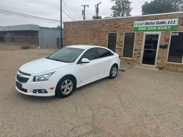 2012 Chevrolet Cruze for sale at LEAF AUTO SALE LLC in Lubbock, TX