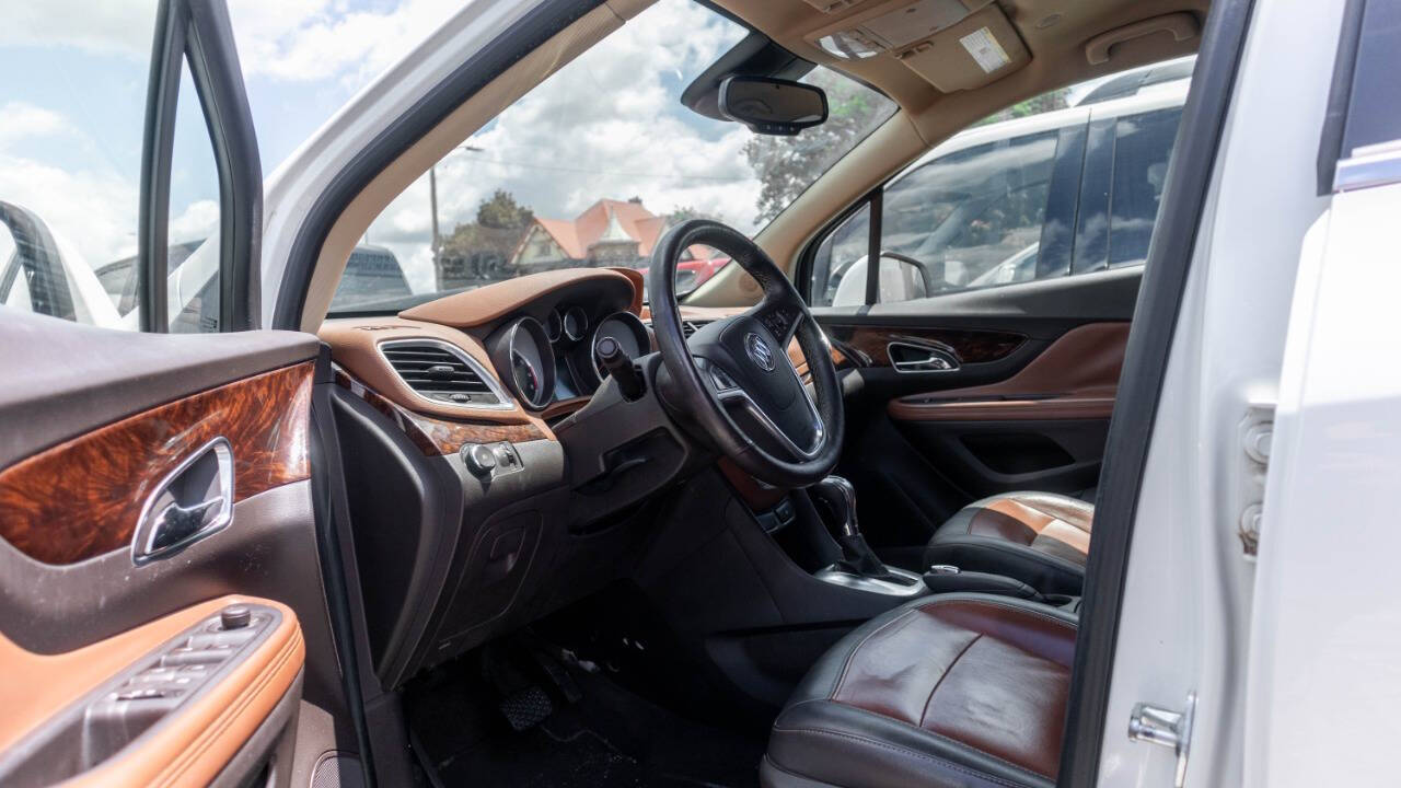 White 2014 Buick Encore Leather Leather 4dr Crossover 2