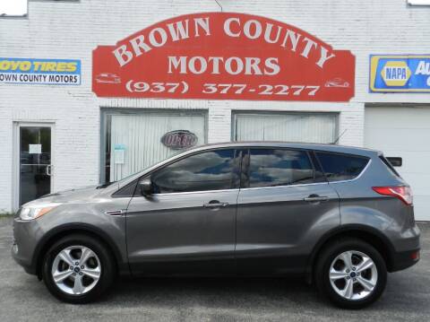 2014 Ford Escape for sale at Brown County Motors in Russellville OH
