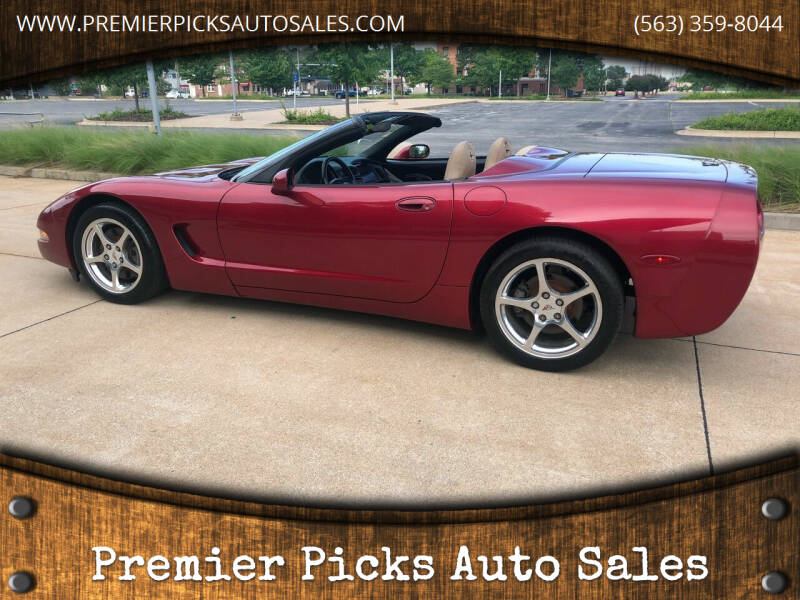 2001 Chevrolet Corvette for sale at Premier Picks Auto Sales in Bettendorf IA