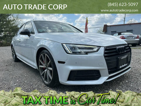 2018 Audi A4 for sale at AUTO TRADE CORP in Nanuet NY