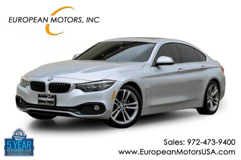 2019 BMW 4 Series for sale at European Motors Inc in Plano TX
