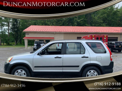 2006 Honda CR-V for sale at DuncanMotorcar.com in Buffalo NY