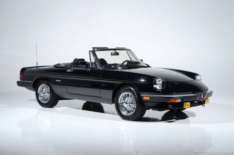 1989 Alfa Romeo Spider for sale at Motorcar Classics in Farmingdale NY