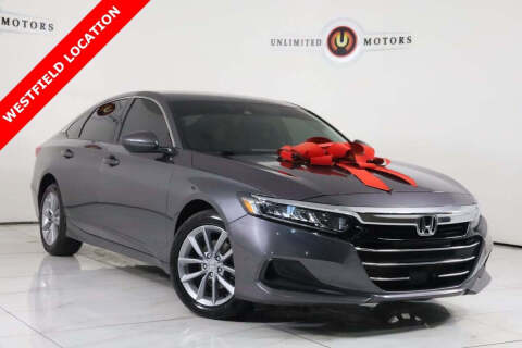 2021 Honda Accord for sale at INDY'S UNLIMITED MOTORS - UNLIMITED MOTORS in Westfield IN