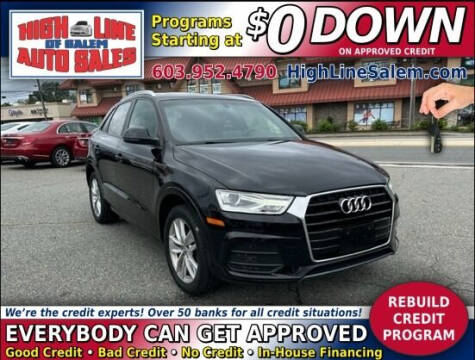 2017 Audi Q3 for sale at High Line Auto Sales of Salem in Salem NH