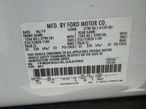 2020 Ford Explorer ST