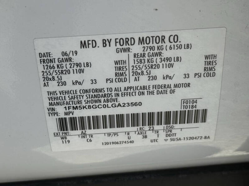 2020 Ford Explorer ST